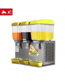 18L*3 Commercial Electric Juice Dispenser Electric 3 tank Commercial Cold Fruit Juicer Juice Dispenser Beverage