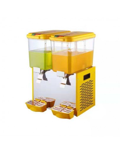 18L*3 Commercial Electric Juice Dispenser Electric 3 tank Commercial Cold Fruit Juicer Juice Dispenser Beverage