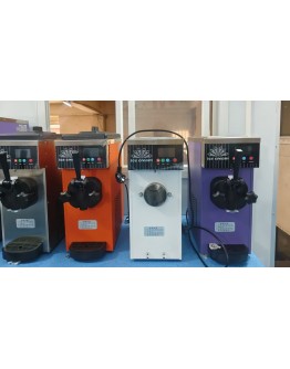 110v 60hz Compact Ice Cream Machine:Ideal for Cafes,Food Trucks,and Outdoor Vending Mini Soft Ice Cream Machine