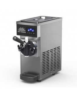110v 60hz Compact Ice Cream Machine:Ideal for Cafes,Food Trucks,and Outdoor Vending Mini Soft Ice Cream Machine