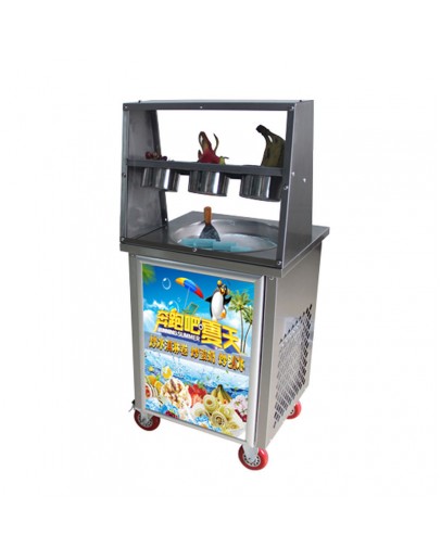 Hot Sale Commercial Flat Pan Fried Ice Cream Machine Price Fried Ice Cream Machine Roll/Yogurt Ice Cream Machine