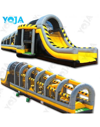 Commercial Inflatable Toxic Obstacle Course Equipment Inflatable Interactive Playgrounds for Sale